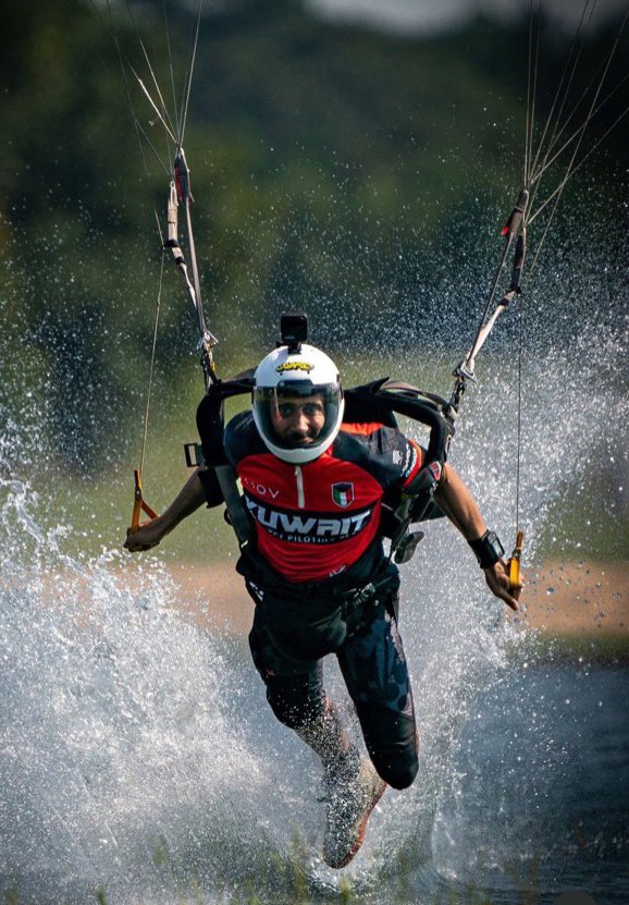 MOV skydiver in freefall
