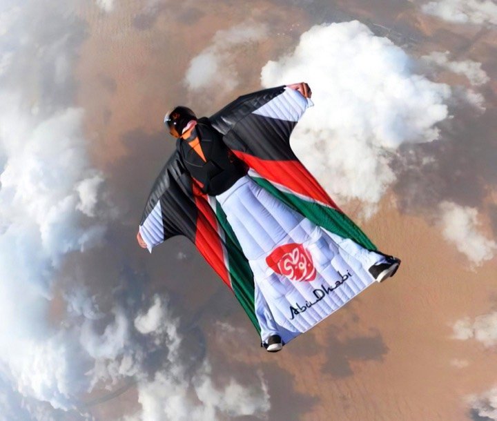 Kuwait Skydive jersey on water