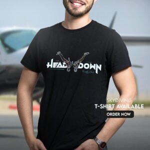 Head-Down — Skydiving tee